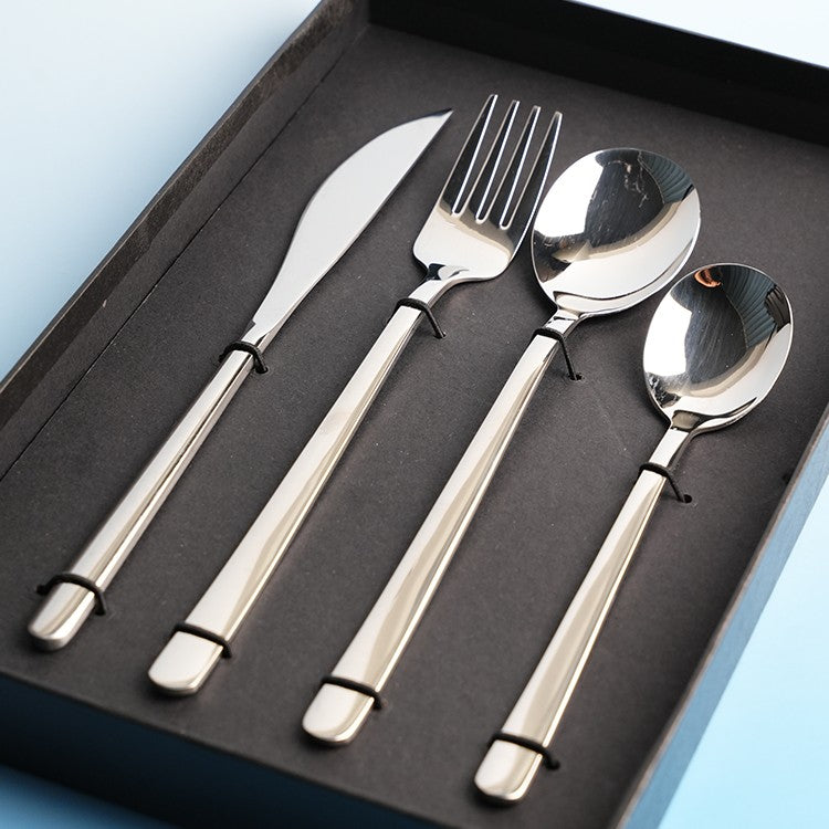 Dazzle Dine Silver Cutlery Set of 4, 16 & 24