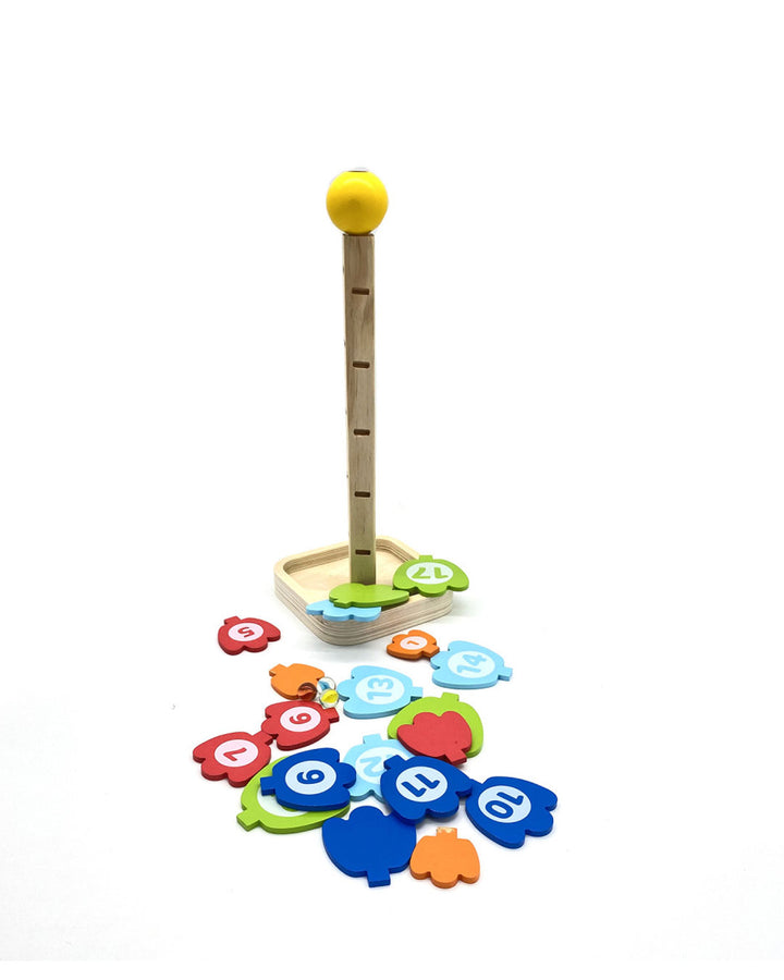 Playtive Musical Marble Tree – 23-Piece Wooden Sound Tree Toy for Kids Ages 3+ | Interactive Klangbaum with Colorful Leaves & Melodic Sound | STEM Learning Montessori Toy | Real Wood Construction | Easy Assembly | TÜV Certified | Fun & Educational