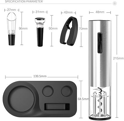 Electric Wine Opener Set