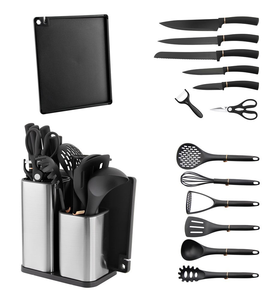 16 Pieces Knife and Kitchen Utensils Set