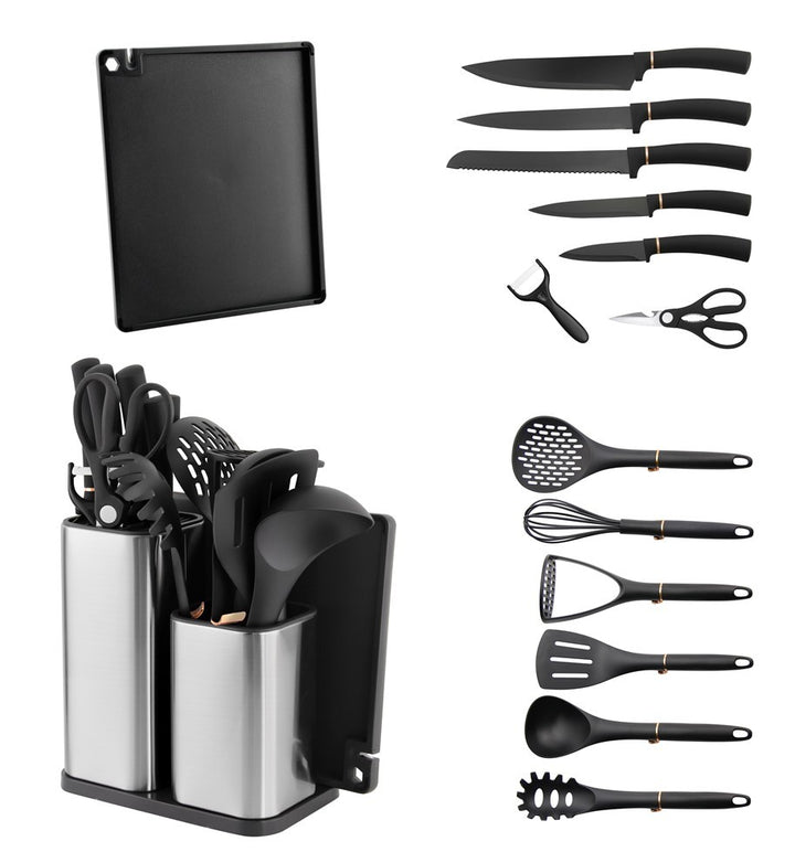 16 Pieces Knife and Kitchen Utensils Set