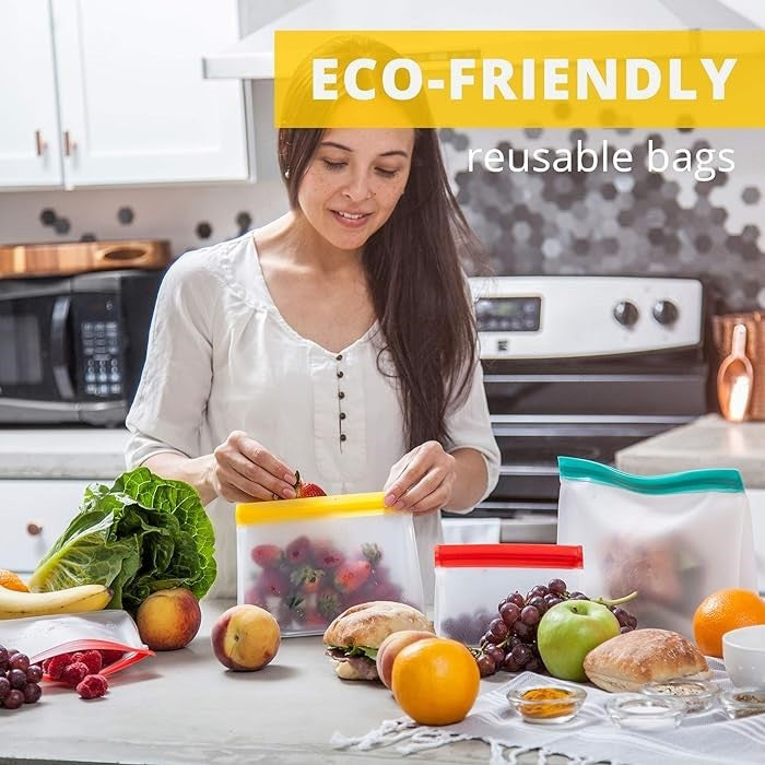 Standing Ziploc Bags