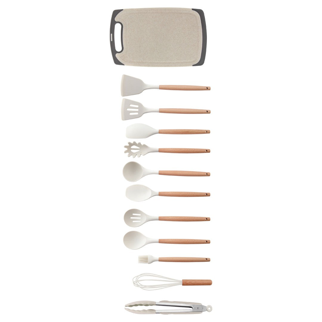 19 Pieces Kitchen Knife & Utensil Set
