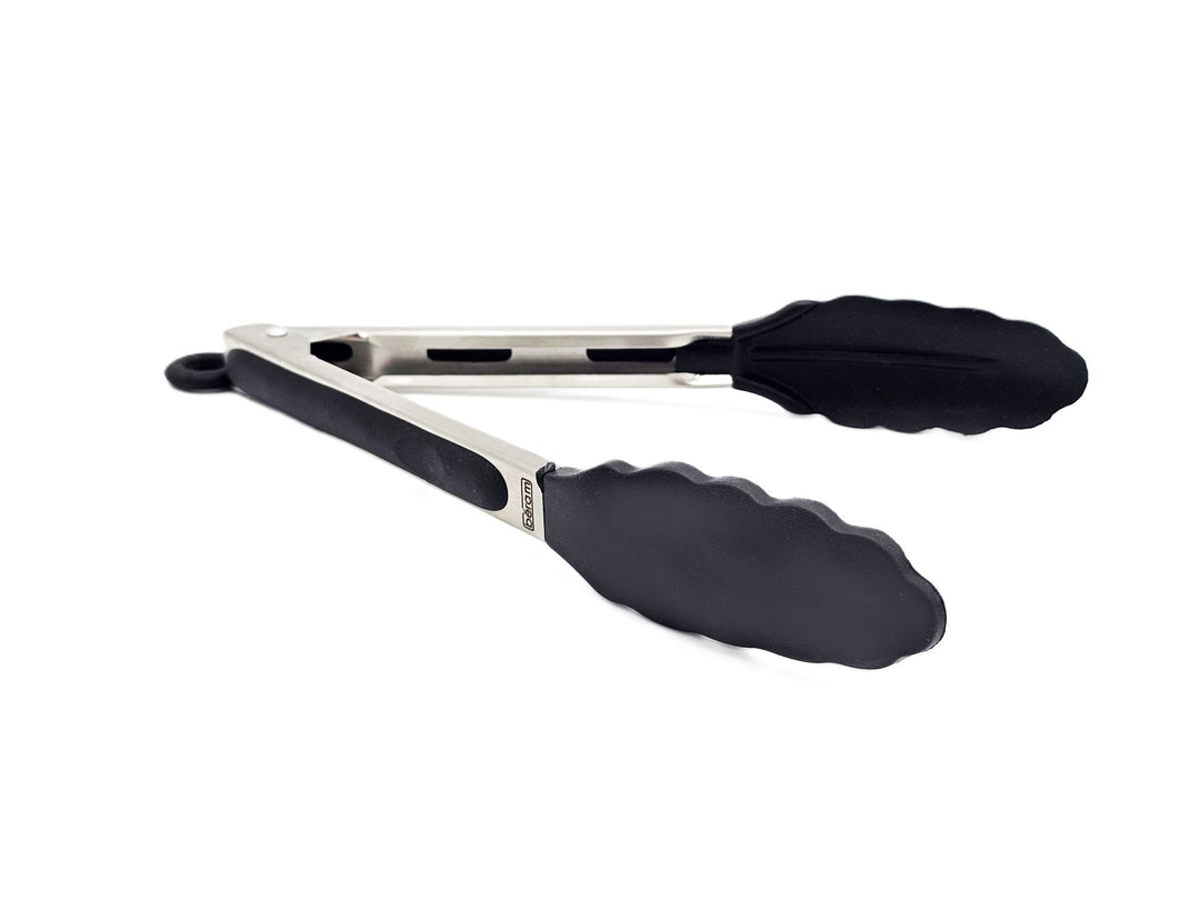 9" Cooking Tongs for Frying, Serving, Grilling and BBQ