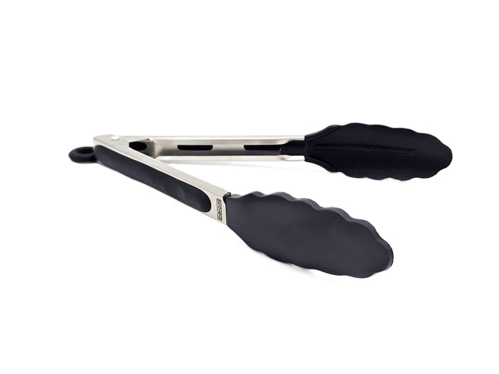 9" Cooking Tongs for Frying, Serving, Grilling and BBQ