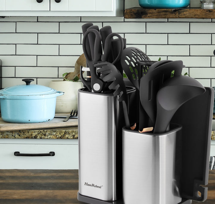 16 Pieces Knife and Kitchen Utensils Set