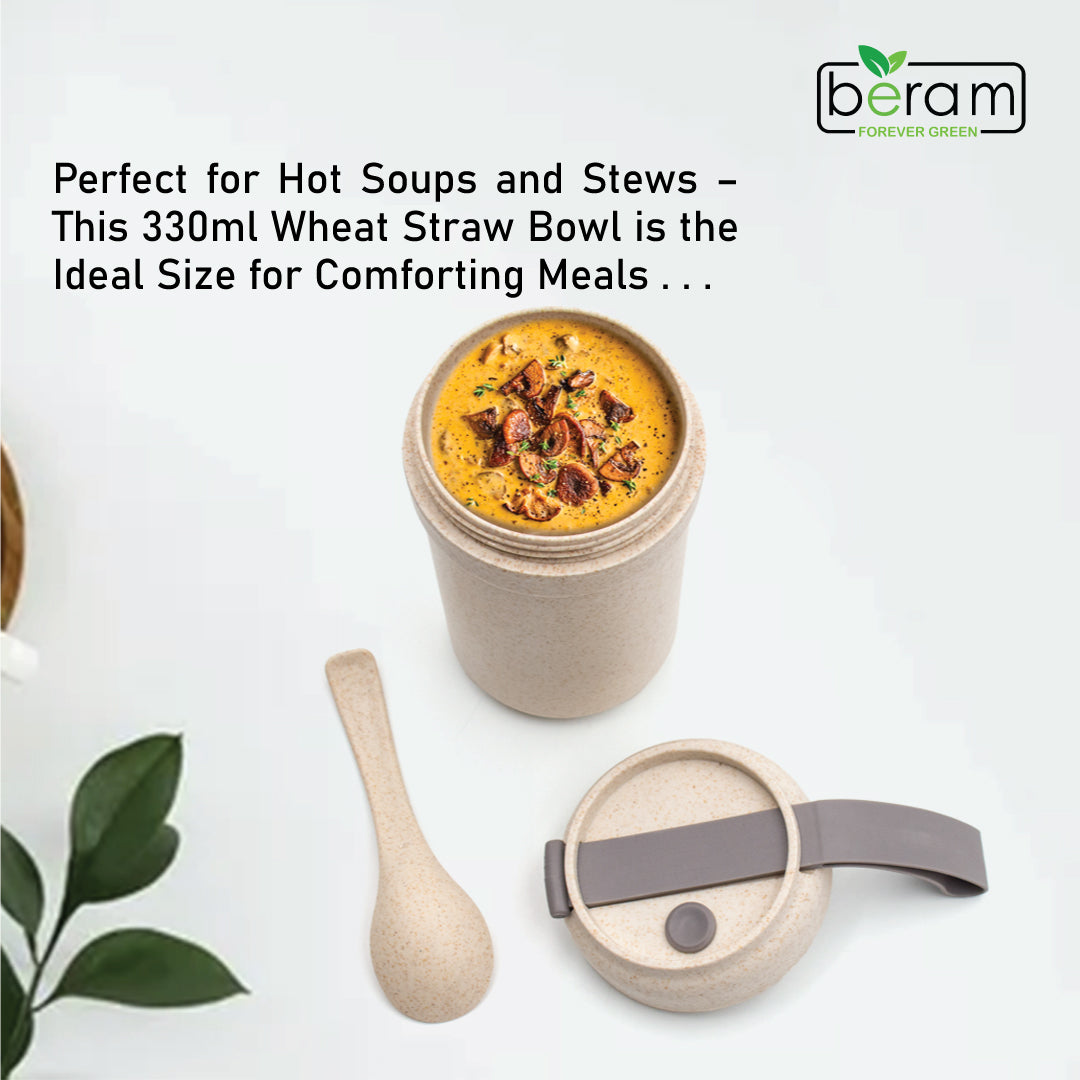 Wheat Straw 330ml Tumblr Bowl