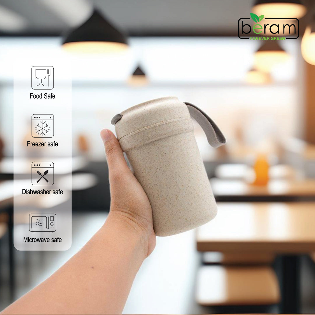 Wheat Straw 330ml Tumblr Bowl