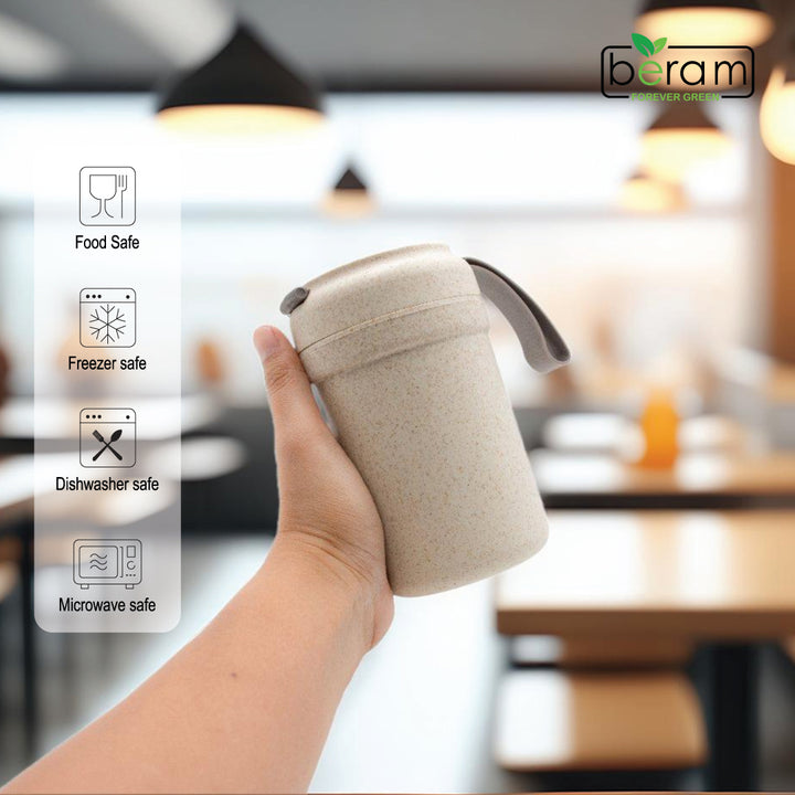 Wheat Straw 330ml Tumblr Bowl