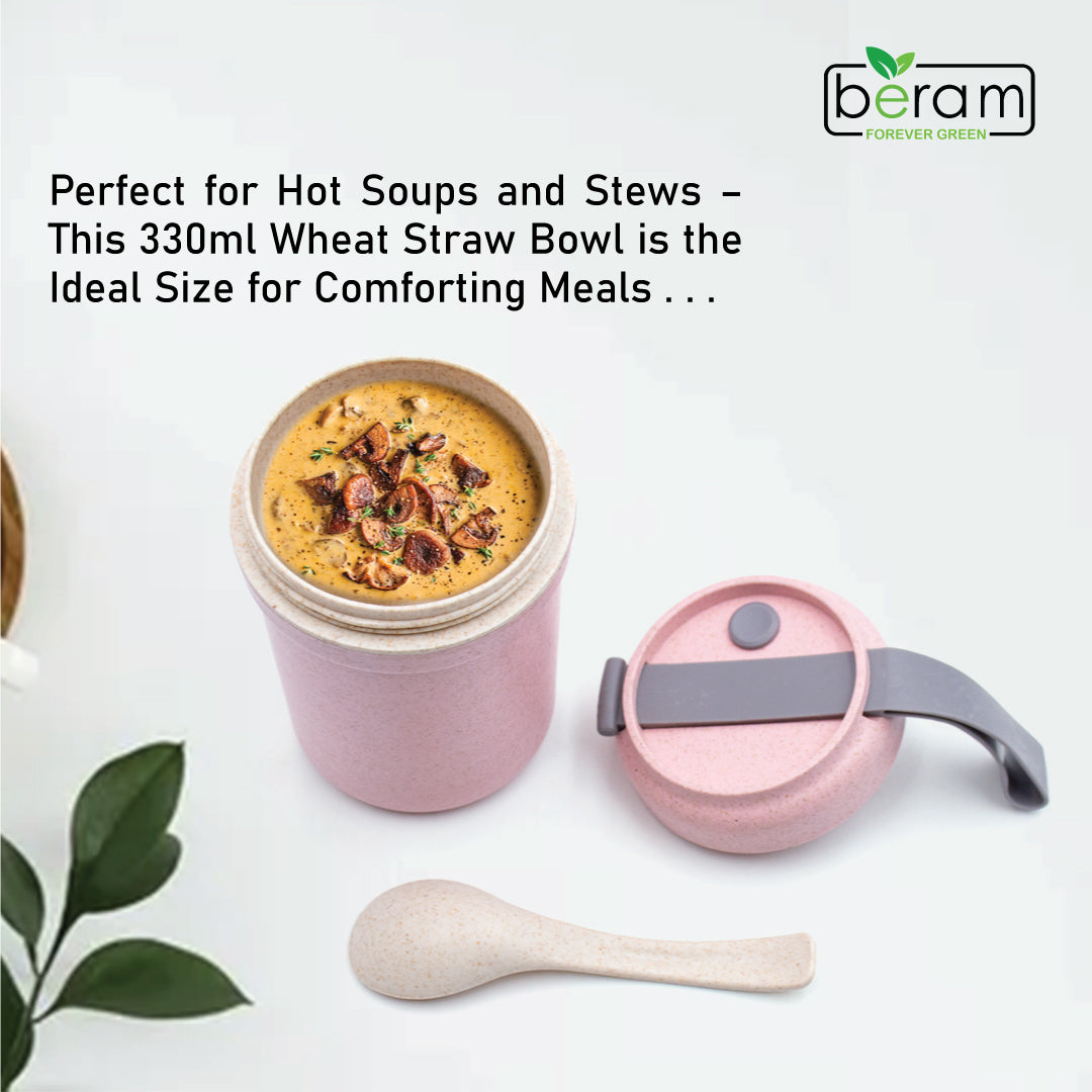 Wheat Straw 330ml Tumblr Bowl