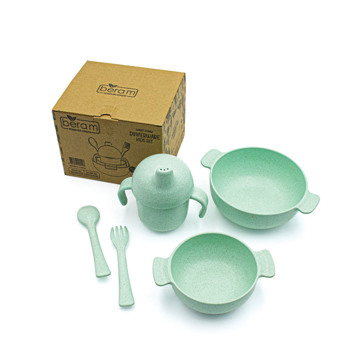 Wheat Straw Kids Dinnerware Set