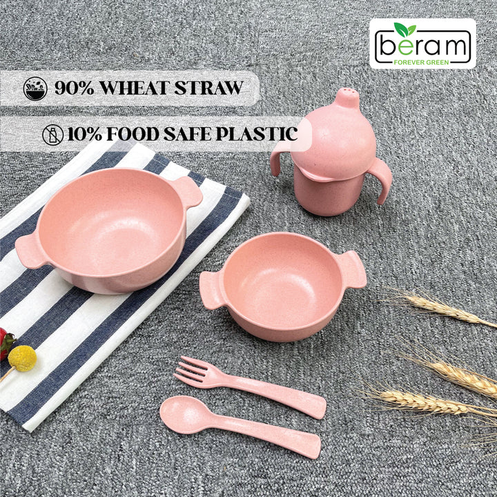 Wheat Straw Kids Dinnerware Set