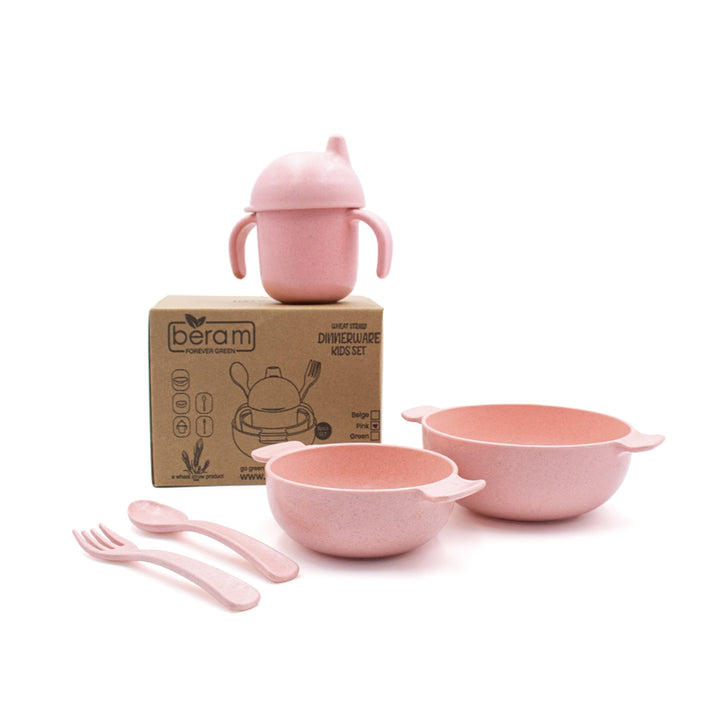 Wheat Straw Kids Dinnerware Set