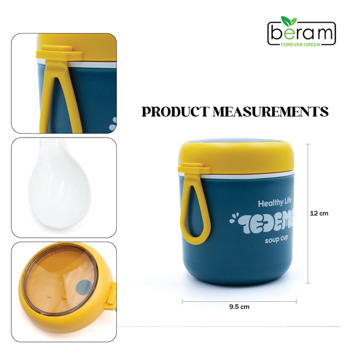 Wheat Straw 510ml Lunch Box