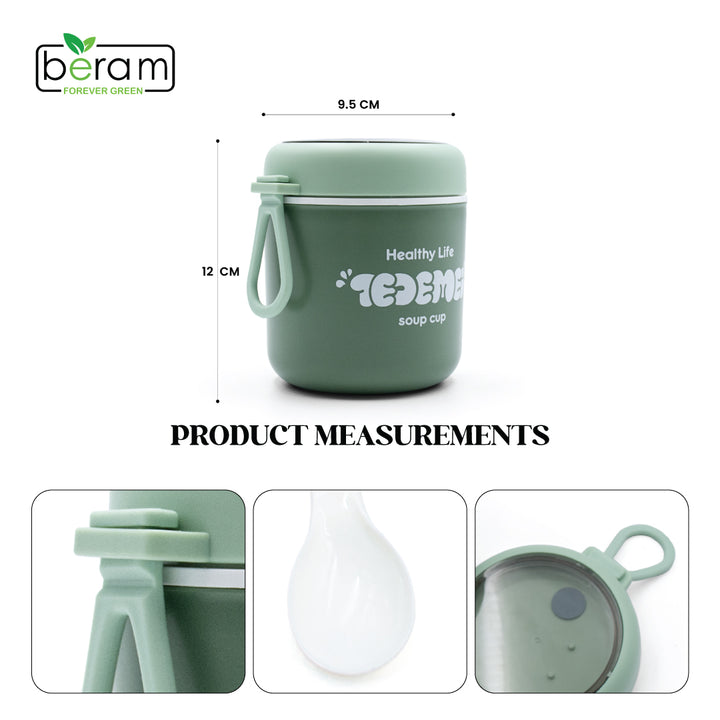 Wheat Straw 510ml Lunch Box