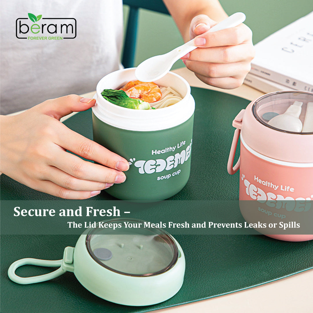 Wheat Straw 510ml Lunch Box