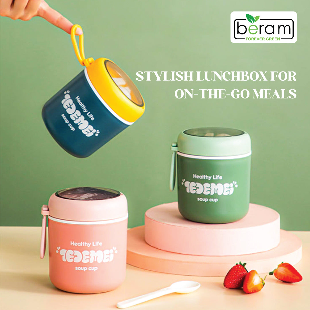 Wheat Straw 510ml Lunch Box