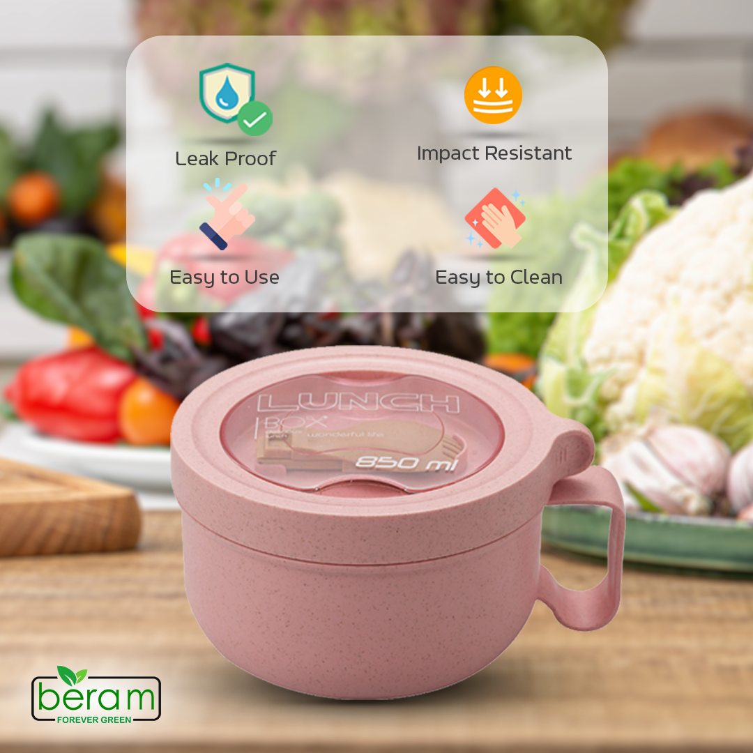 Wheat Straw Lunch Bowl 850ml