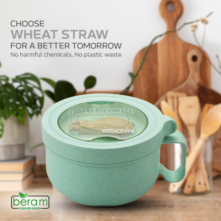 Wheat Straw Lunch Bowl 850ml