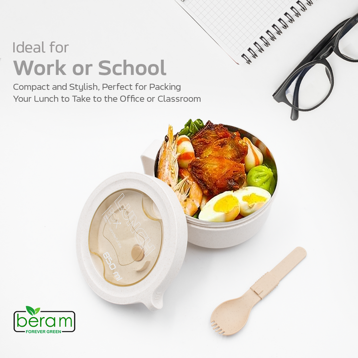Wheat Straw Lunch Bowl 850ml