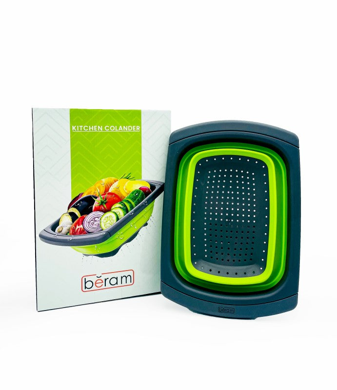 Collapsible Colander with Extendable Handles