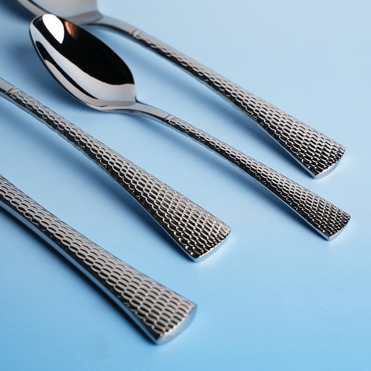 Sparkling Steel Mermaid Cutlery, Silver (Individual)