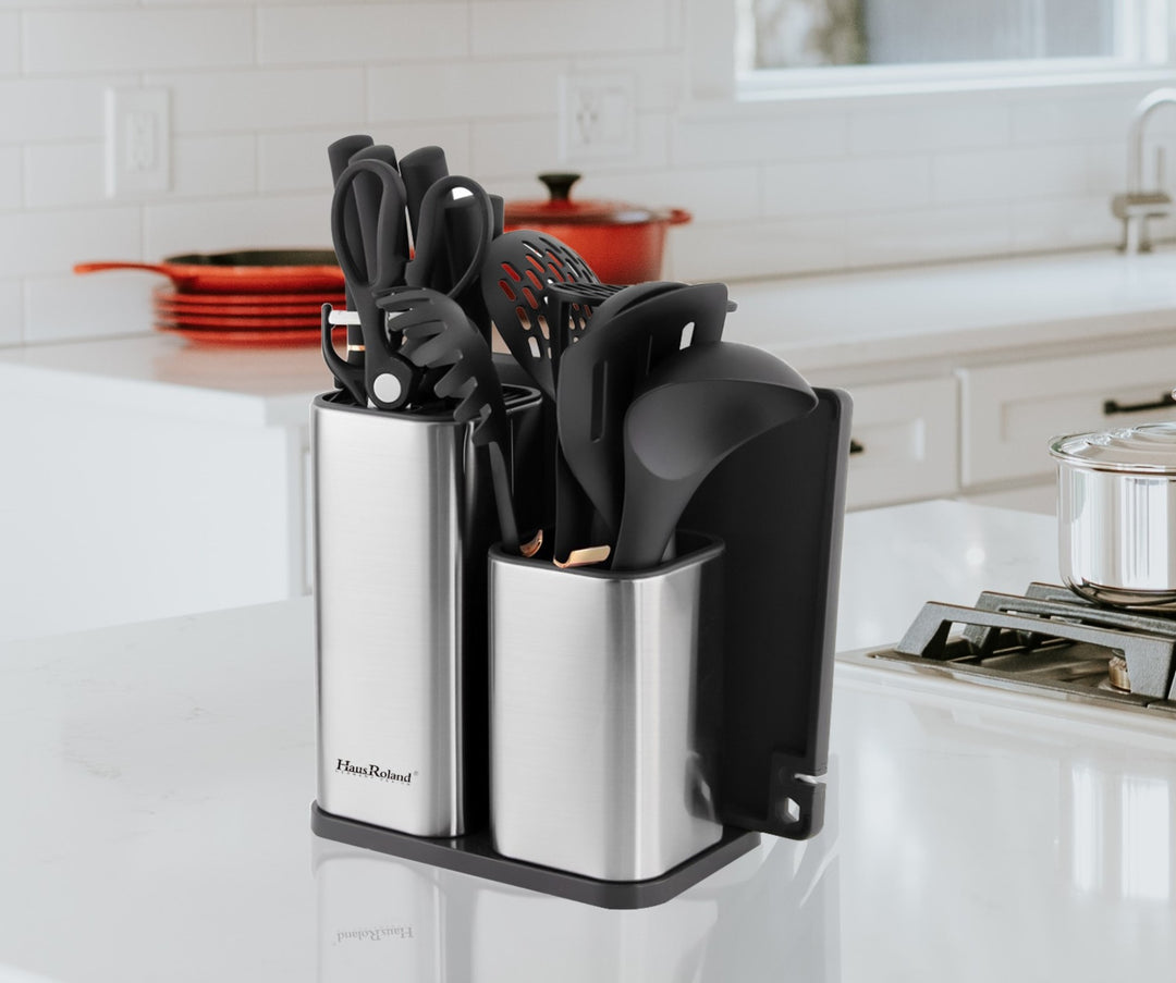 16 Pieces Knife and Kitchen Utensils Set