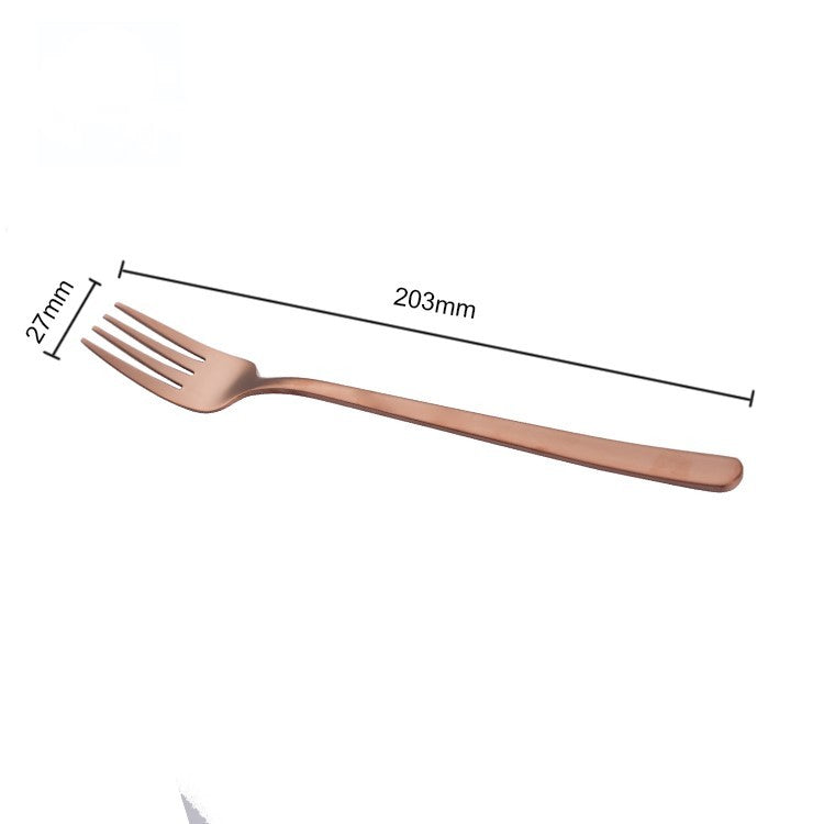 Dazzle Dine Copper Cutlery Set of 4, 16 & 24