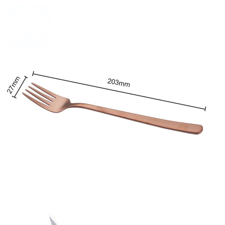Dazzle Dine Copper Cutlery Set of 4, 16 & 24