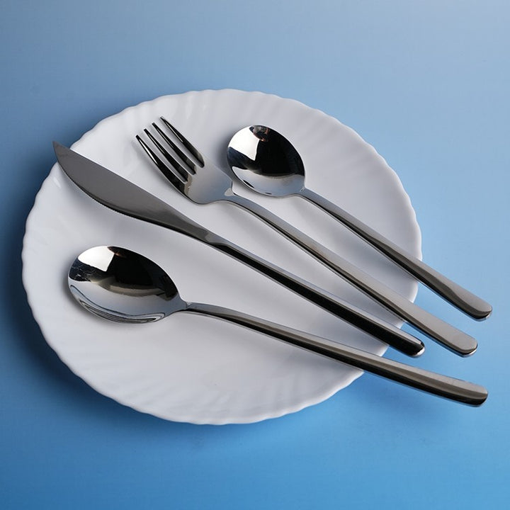 Dazzle Dine Silver Cutlery Set of 4, 16 & 24