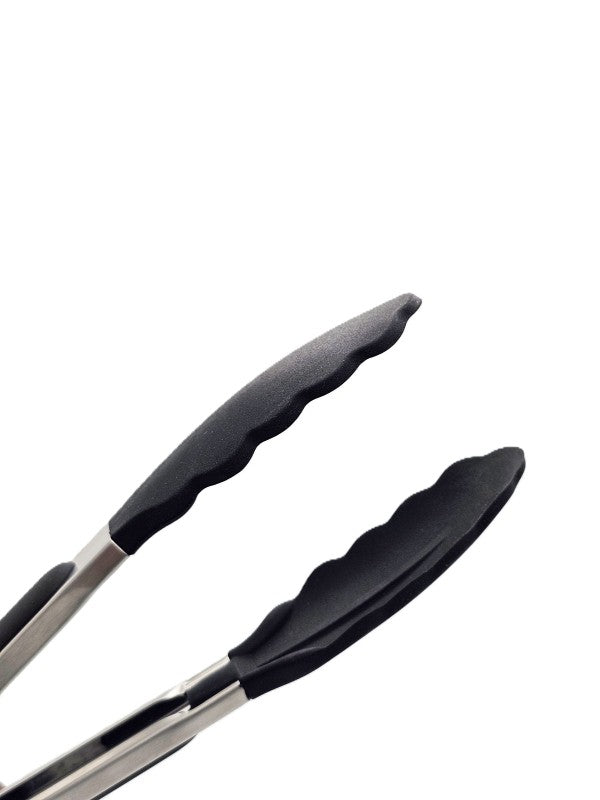 9" Cooking Tongs for Frying, Serving, Grilling and BBQ