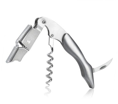 Silver Waiters Corkscrew