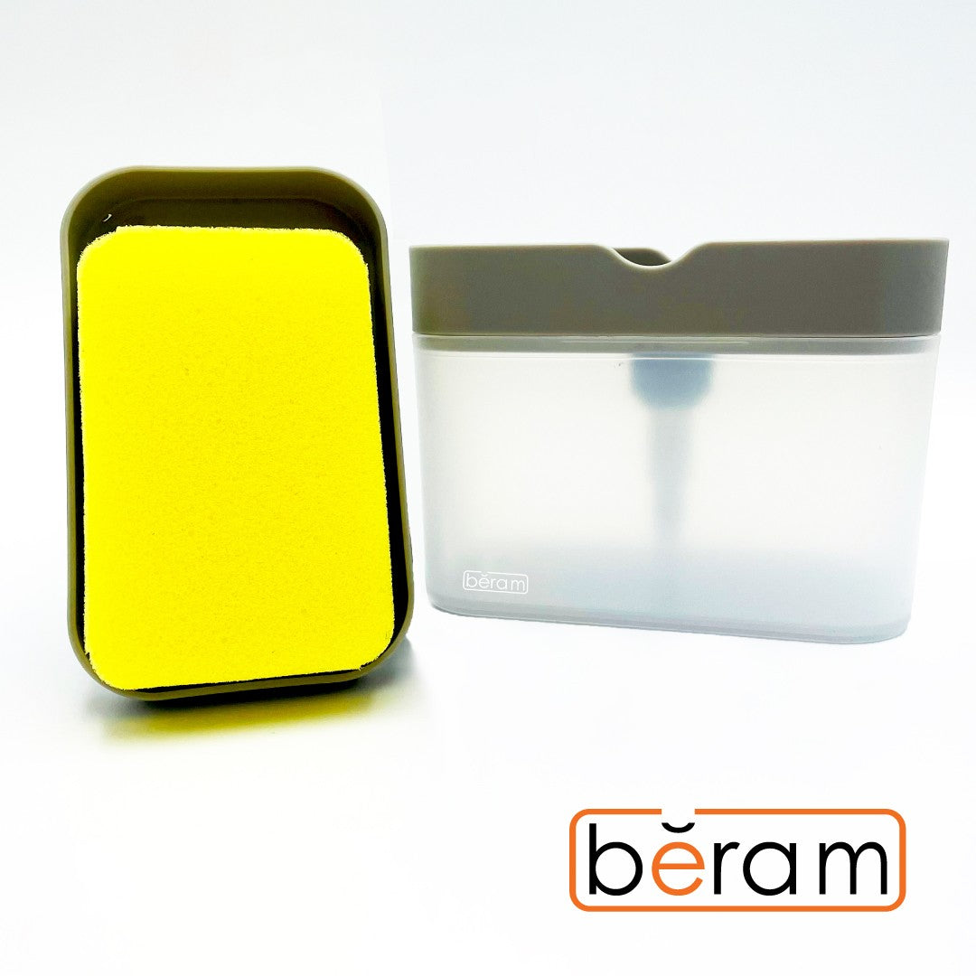 Soap Dispenser with Sponge