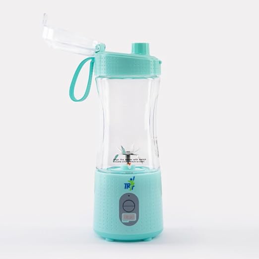 TR6 Blendmate Comfort Portable Blender for Smoothies, Protein Shakes & Ice Crushing – 380ML Capacity, Tritan Material, 4000mAh Battery, USB-C Port, and Sipper Lid