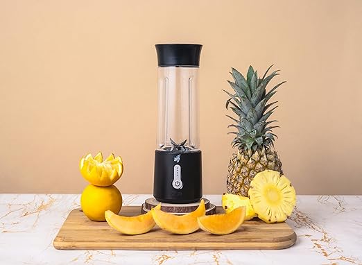 TR6 Blendmate Pro Portable Blender for Smoothies, Protein Shakes & Ice Crushing – 500ML Capacity, Tritan Material, 4000mAh Battery, USB-C Port with Handle Lid