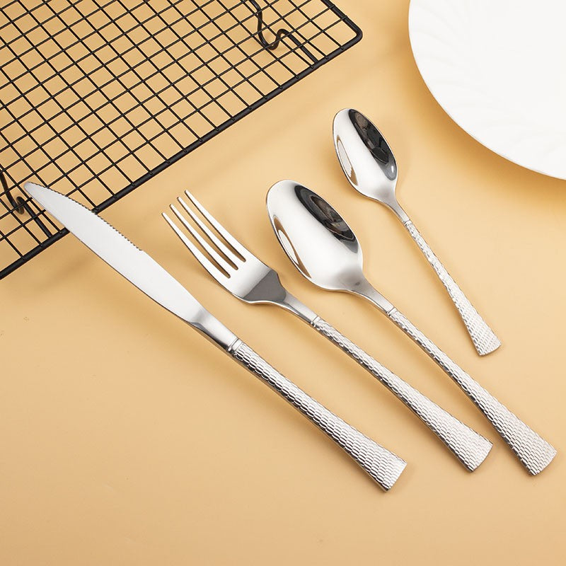 Sparkling Steel Mermaid Cutlery, Silver (Individual)