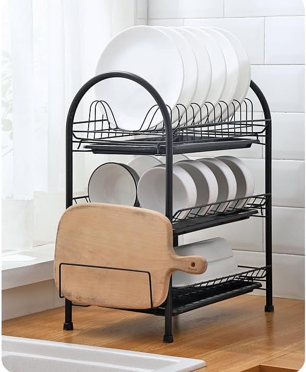 3-Tier Dish Rack