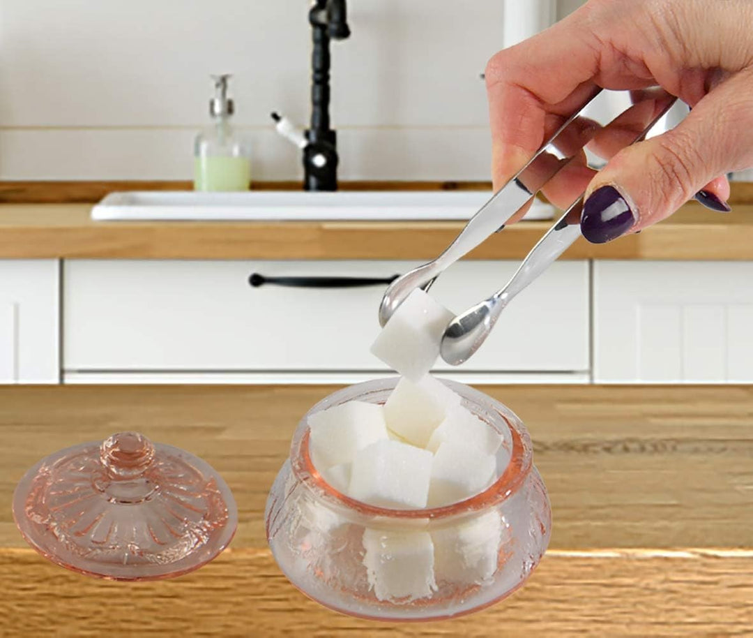 Sugar Tongs with Oval Shell Head
