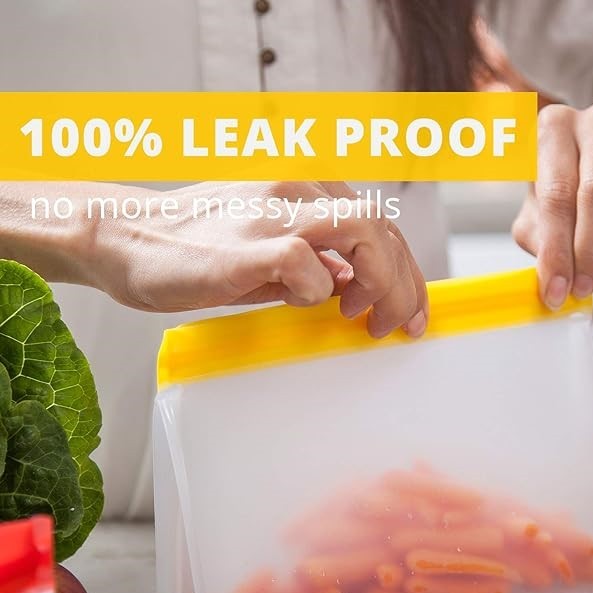 Standing Ziploc Bags