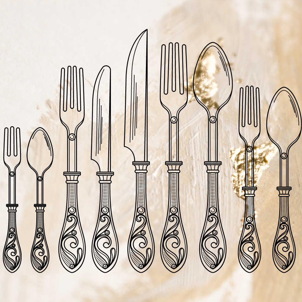 Stainless Steel Cutlery Elegance