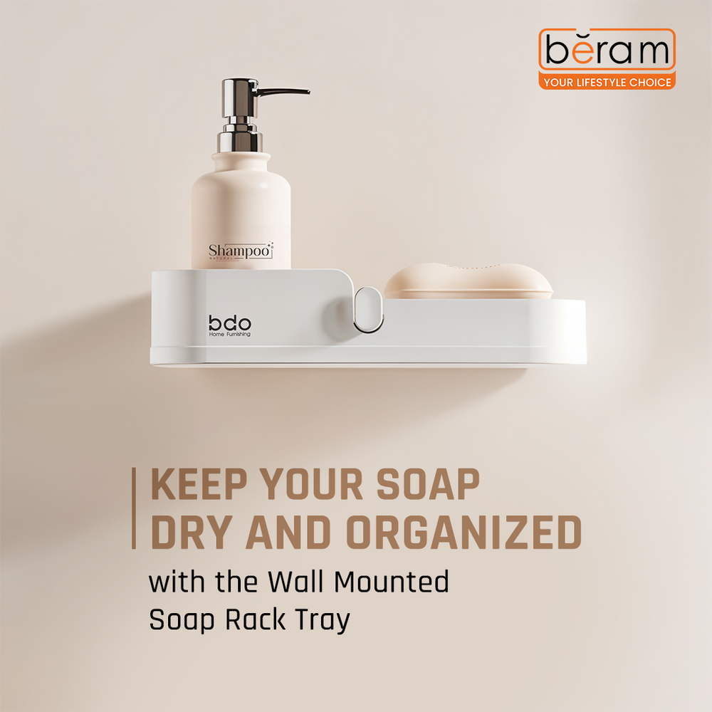 Wall-Mounted Soap Rack-Self-Adhesive Foldable Storage with Self-Draining Design Rustproof Stainless Steel No Drilling Required Space-Saving Bathroom Organizer