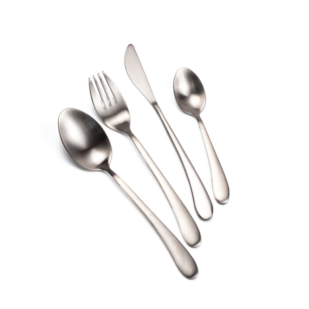 BERAM Elegant Silverware Cutlery Set, Elegant Stainless Steel, 18/10 Grade Kitchen Utensils Set, Tableware Set for Home, Restaurants