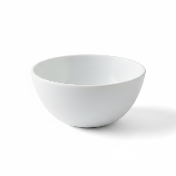 Luminarc White 4 PCS Ceramic Dinner Set  Soup Plate 22cm Dinner Plate 24cm Dessert Plate 19cm Bowl 9.5cm Tableware Set for Home & Restaurant