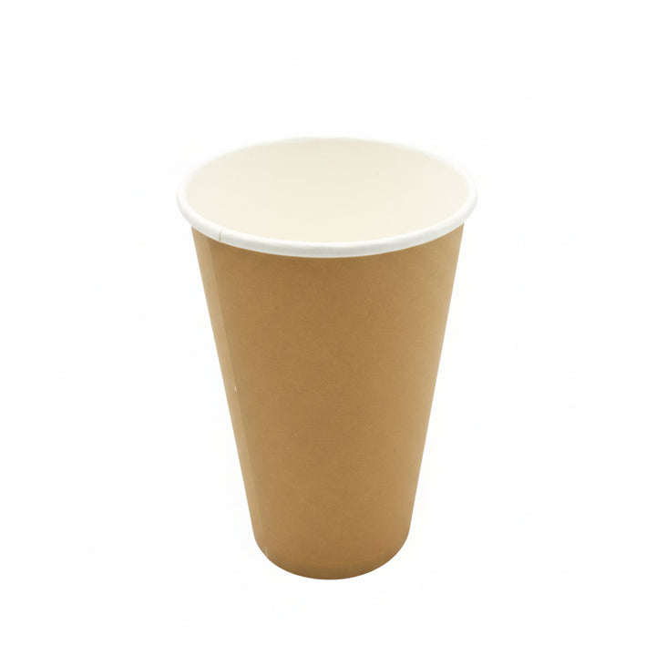 Earth essentials  Disposable Paper Cups Pack of 50 Single Wall Hot Paper Cups for Tea & Coffee, Party Cups, Takeaway Hot Drink Cups, Disposable Tea Cups & Coffee Cups