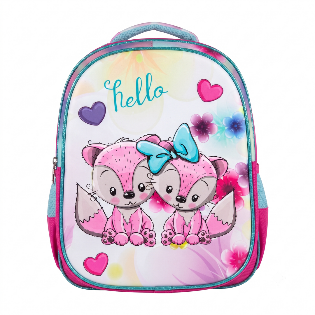 14 Inch School Backpack with Spacious Compartments | Lightweight Durable Water-Resistant Bag | Ergonomic Shoulder Straps, Multi-Pocket Storage for Daily Use, Travel & Office