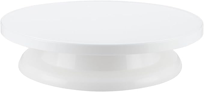 Beram 360° Rotating Cake Stand Non Slip Mounting Table for Cake Decorating Icing Fondant Smoothing Frosting Display Tray with Sturdy Base and Easy Rotation for Bakers