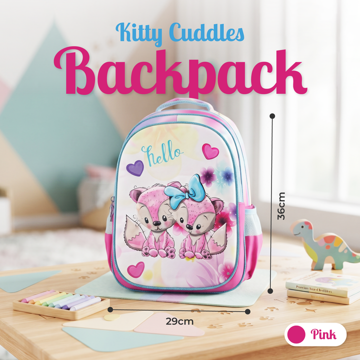 14 Inch School Backpack with Spacious Compartments | Lightweight Durable Water-Resistant Bag | Ergonomic Shoulder Straps, Multi-Pocket Storage for Daily Use, Travel & Office