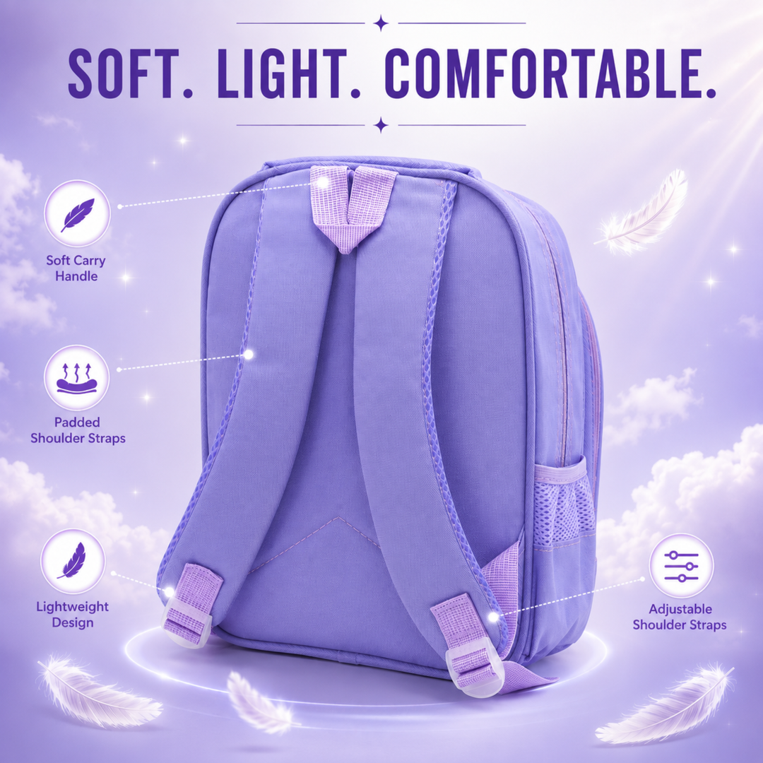 School Backpack Lightweight Large Capacity Multi Pocket Bookbag Adjustable Padded Shoulder Straps Water Resistant Everyday Backpack Study Travel Outdoor Activities Daily Use