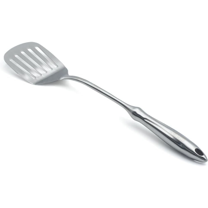 BERAM Honor Cooking Utensils Set 304 Stainless Steel 6 Pieces Soup Spoon Spatula Slotted Turner Rice Scoop Pasta Server Skimmer Food Grade Kitchen Tools