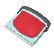 Beram 3 Piece Dough Scraper Set Stainless Steel and Plastic Bowl Scrapers with Ergonomic Handle for Baking Cooking Cake Pastry Bread and KitchenUse Flexible Cutter Tools